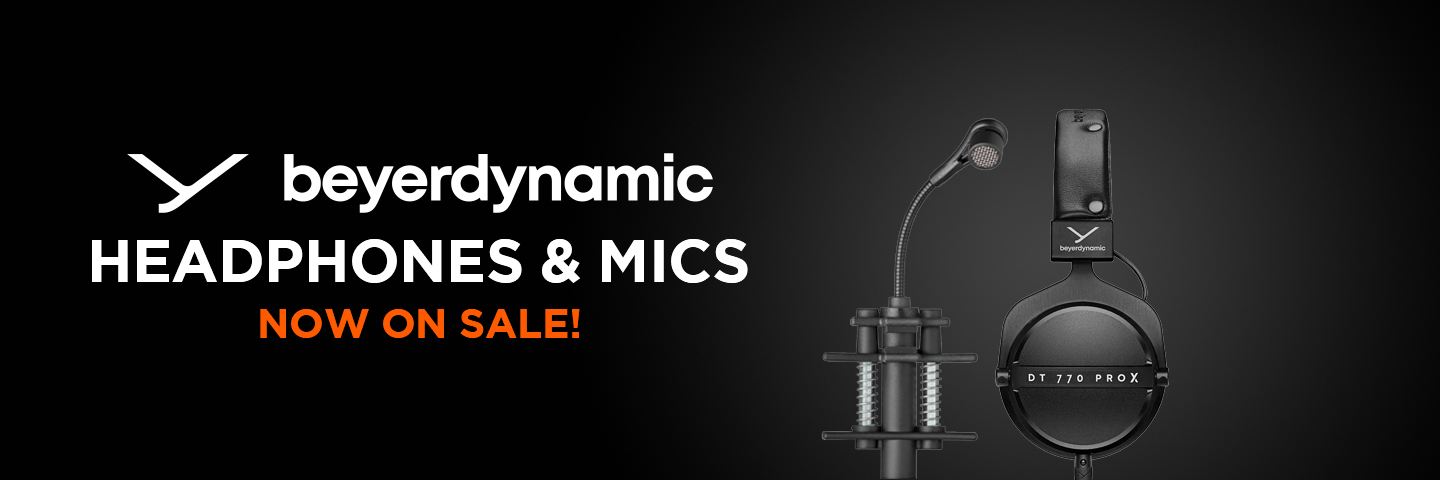Get a Pro Sound for Less with Beyerdynamic.